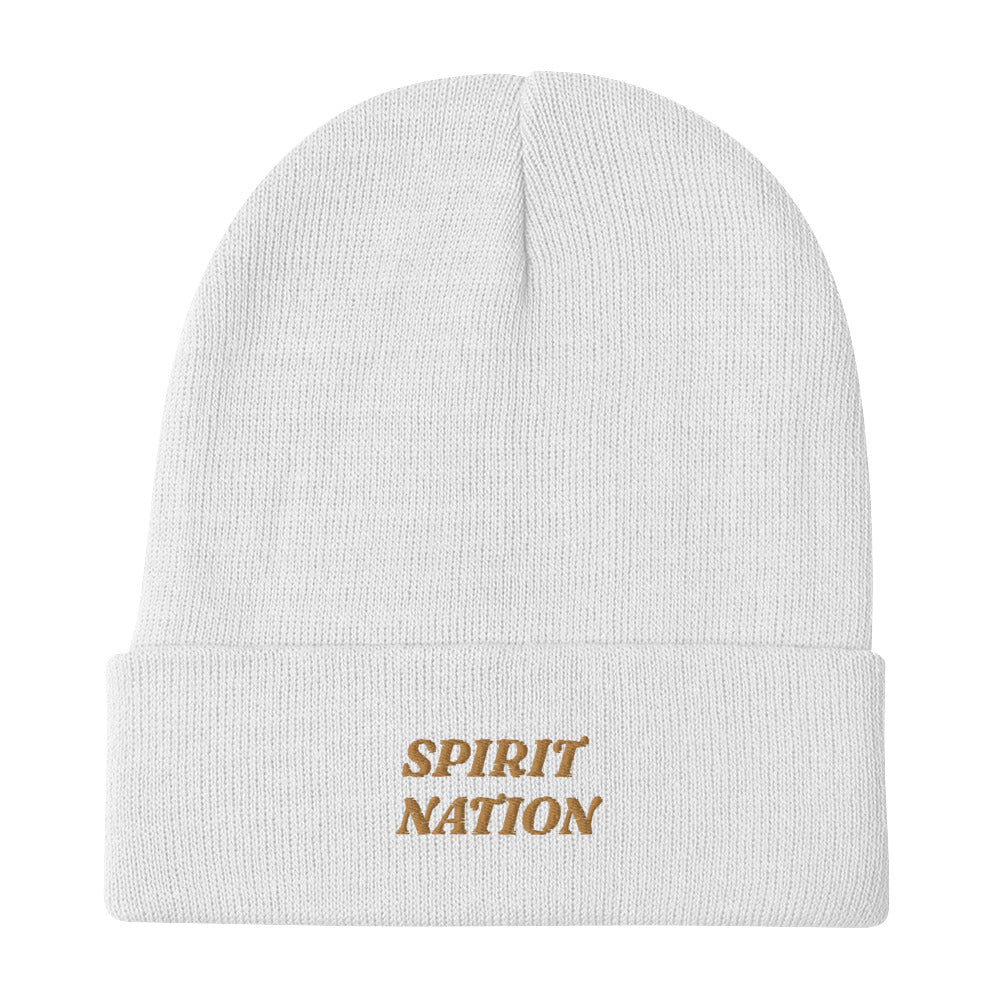 Embroidered Beanie